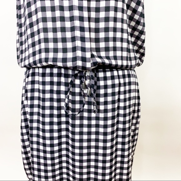 Splendid | Sleeveless Gingham Dress Tie Waist - Picture 2 of 7